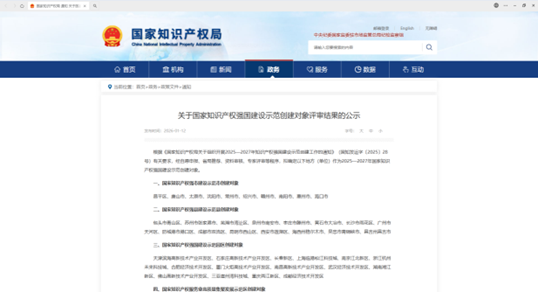 实力认证！广西银亿入选国家知识产权示范企业创建对象